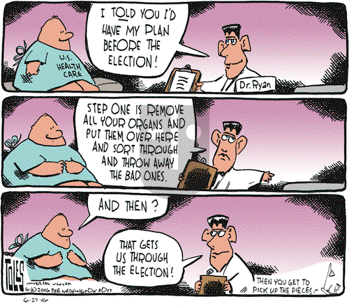 Tom Toles on Monday June 27, 2016 Comic Strip