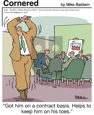 Cornered on Tuesday February 8, 2011 Comic Strip