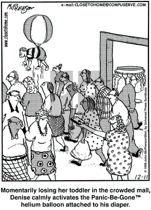 Close to Home - Saturday December 11, 1999 Comic Strip