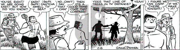 Alley Oop on Sunday September 23, 2001 Comic Strip