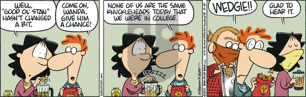 Baby Blues on Wednesday March 31, 2021 Comic Strip