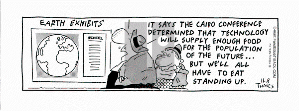Frank and Ernest on Tuesday November 8, 1994 Comic Strip