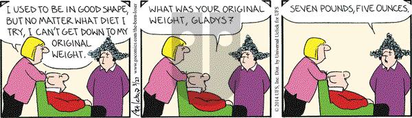 The Born Loser on Thursday March 27, 2014 Comic Strip