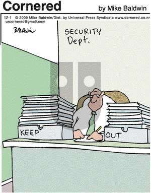 Cornered on Tuesday December 1, 2009 Comic Strip