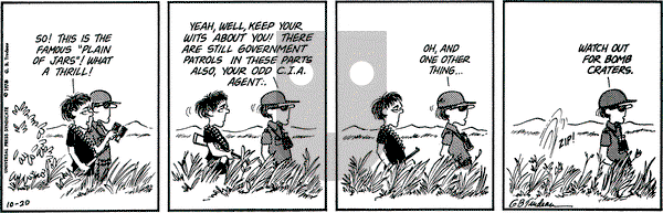 Doonesbury on Saturday October 20, 1973 Comic Strip