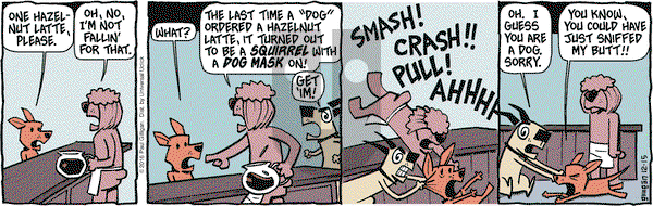 Pooch Cafe on Thursday December 15, 2016 Comic Strip