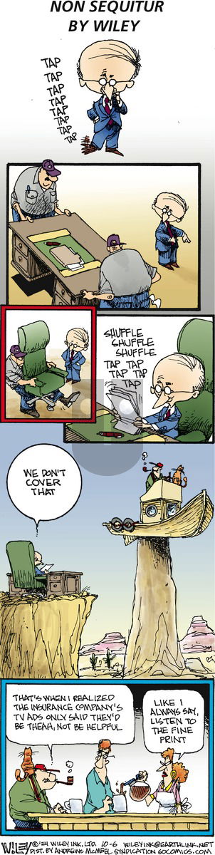 Non Sequitur - Sunday October 6, 2024 Comic Strip