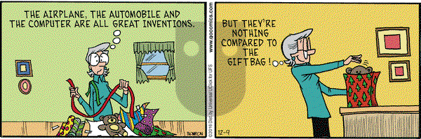 Grand Avenue on Friday December 9, 2016 Comic Strip