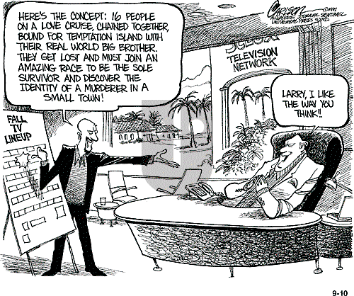 Stuart Carlson on Monday September 10, 2001 Comic Strip