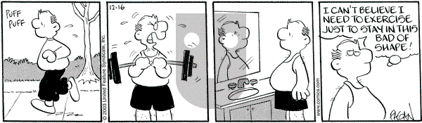 Drabble on Tuesday December 16, 2003 Comic Strip