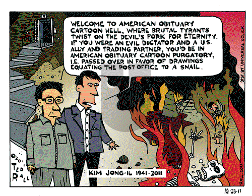 Ted Rall on Friday December 23, 2011 Comic Strip