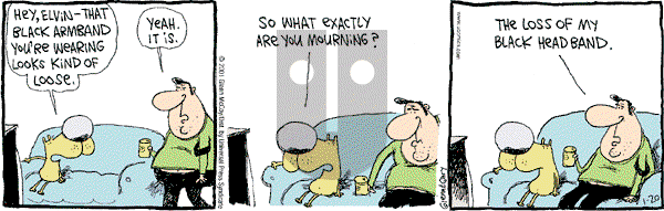 The Duplex on Saturday January 20, 2001 Comic Strip