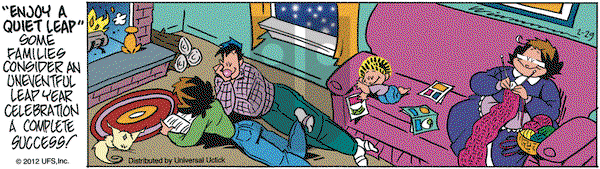 Rose is Rose - Wednesday February 29, 2012 Comic Strip
