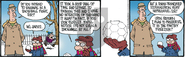 Monty on Friday February 23, 2018 Comic Strip