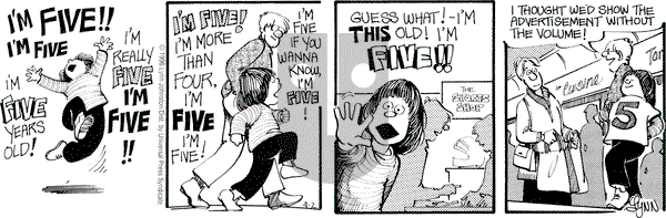 For Better or For Worse - Tuesday April 2, 1996 Comic Strip