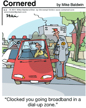 Cornered - Thursday June 2, 2011 Comic Strip