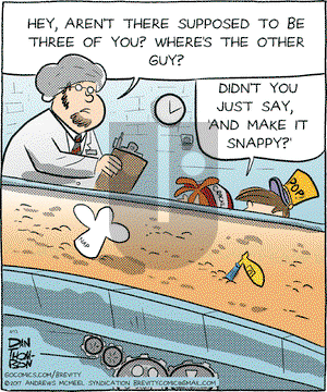 Brevity on Thursday April 13, 2017 Comic Strip