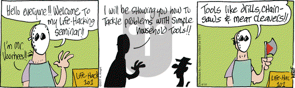 The Knight Life on Monday April 10, 2017 Comic Strip