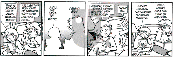 Doonesbury - Tuesday February 7, 1995 Comic Strip