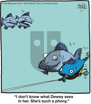 In the Bleachers on Thursday January 6, 2011 Comic Strip