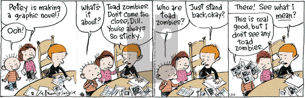 Cul de Sac on Tuesday December 4, 2018 Comic Strip