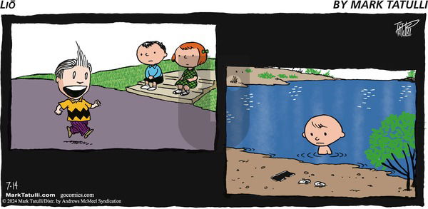 Lio - Sunday July 14, 2024 Comic Strip
