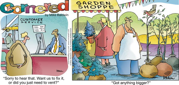 Cornered on Sunday April 27, 2025 Comic Strip