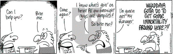 The Knight Life - Thursday March 26, 2020 Comic Strip