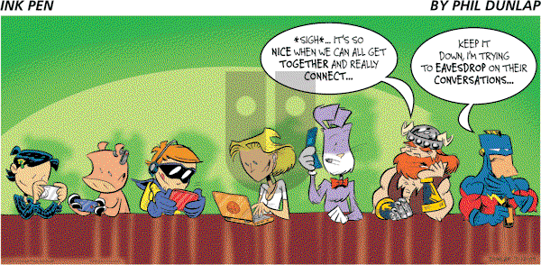 Ink Pen - Sunday July 12, 2009 Comic Strip