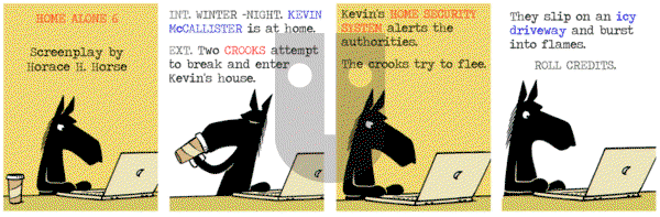 Dark Side of the Horse on Thursday February 2, 2017 Comic Strip