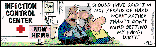 Frank and Ernest on Thursday October 5, 2017 Comic Strip