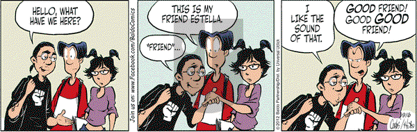 Baldo on Thursday September 6, 2012 Comic Strip