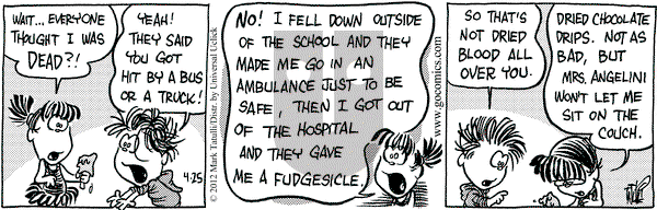 Heart of the City on Wednesday April 25, 2012 Comic Strip