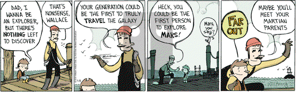 Wallace the Brave on Tuesday January 8, 2019 Comic Strip