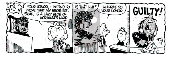Luann on Monday June 8, 1987 Comic Strip