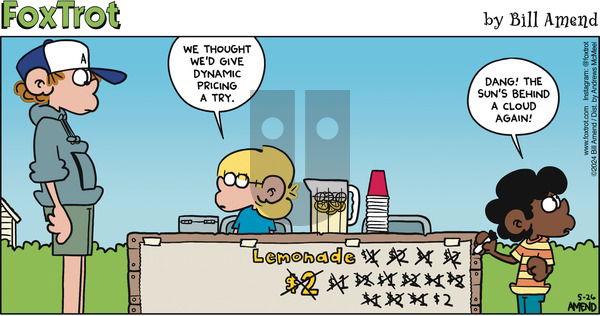 FoxTrot - Sunday May 26, 2024 Comic Strip