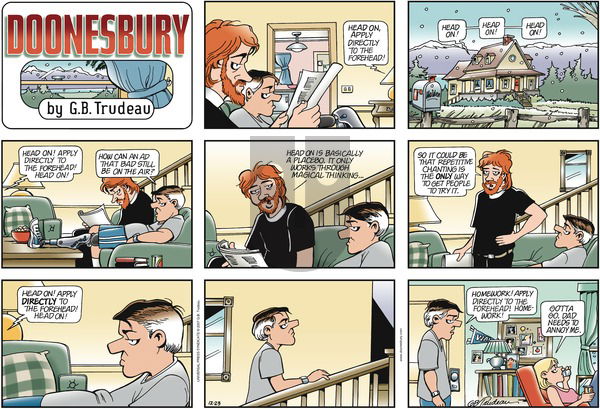 Doonesbury on Sunday December 23, 2007 Comic Strip