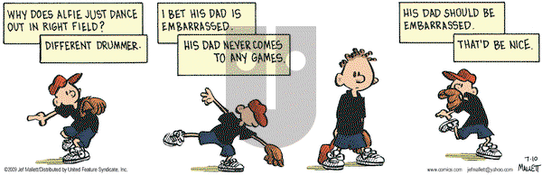 Frazz on Friday July 10, 2009 Comic Strip