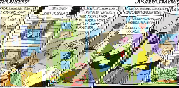 The Buckets on Sunday July 31, 2011 Comic Strip