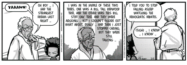The Boondocks - Monday March 6, 2000 Comic Strip