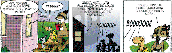 Over the Hedge on Monday November 17, 2014 Comic Strip