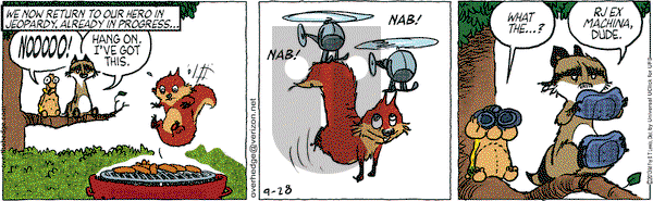 Over the Hedge on Saturday September 28, 2013 Comic Strip