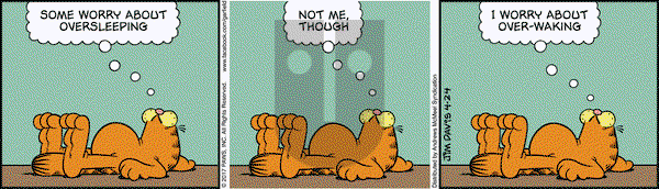 Garfield on Monday April 24, 2017 Comic Strip