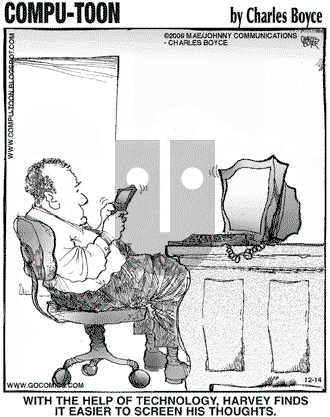 Compu-toon on Monday December 14, 2009 Comic Strip