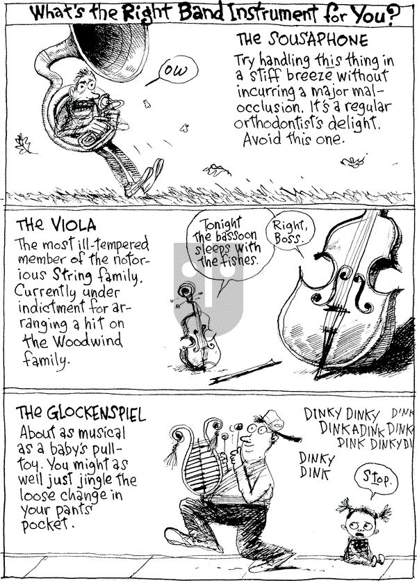 Richard's Poor Almanac on Monday September 15, 2014 Comic Strip
