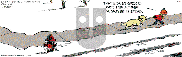 Red and Rover on Tuesday January 28, 2014 Comic Strip