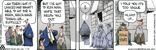 Non Sequitur - Tuesday July 18, 2017 Comic Strip