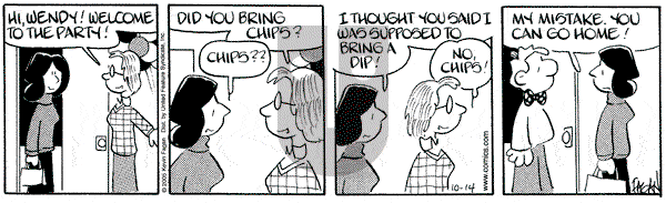 Drabble - Friday October 14, 2005 Comic Strip