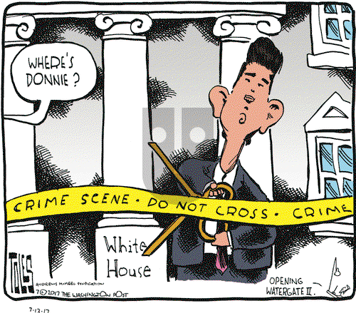 Tom Toles on Thursday July 13, 2017 Comic Strip