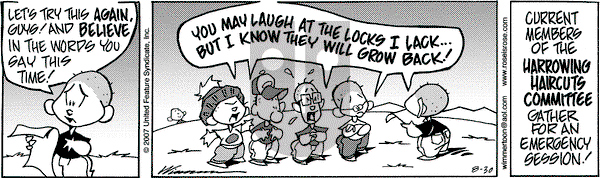 Rose is Rose on Thursday August 30, 2007 Comic Strip